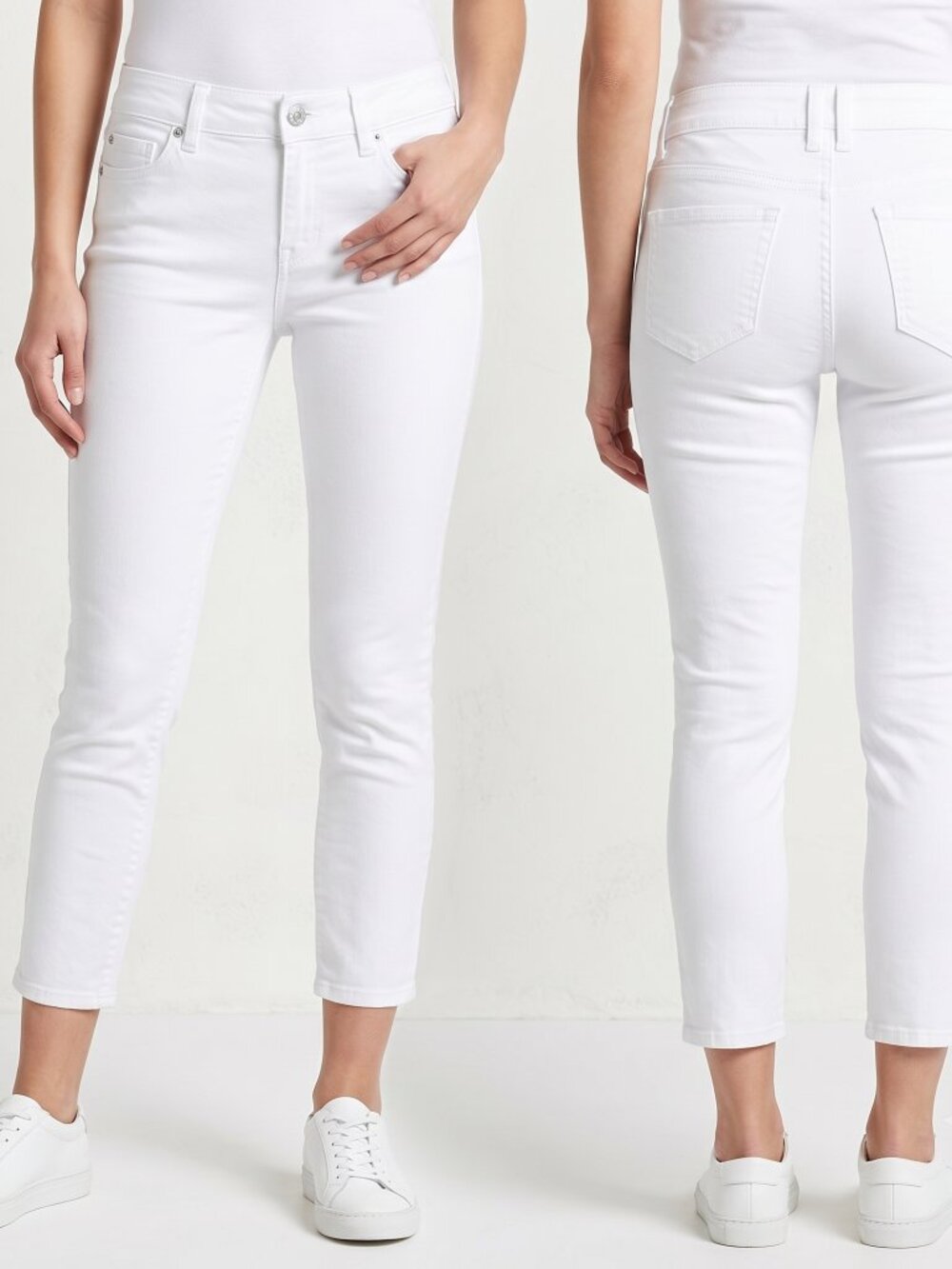 *BlueSpice White Skinny Jeans